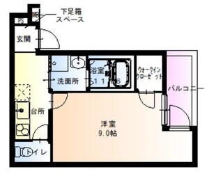 フジパレス住吉沢之町Ⅰ番館の物件間取画像